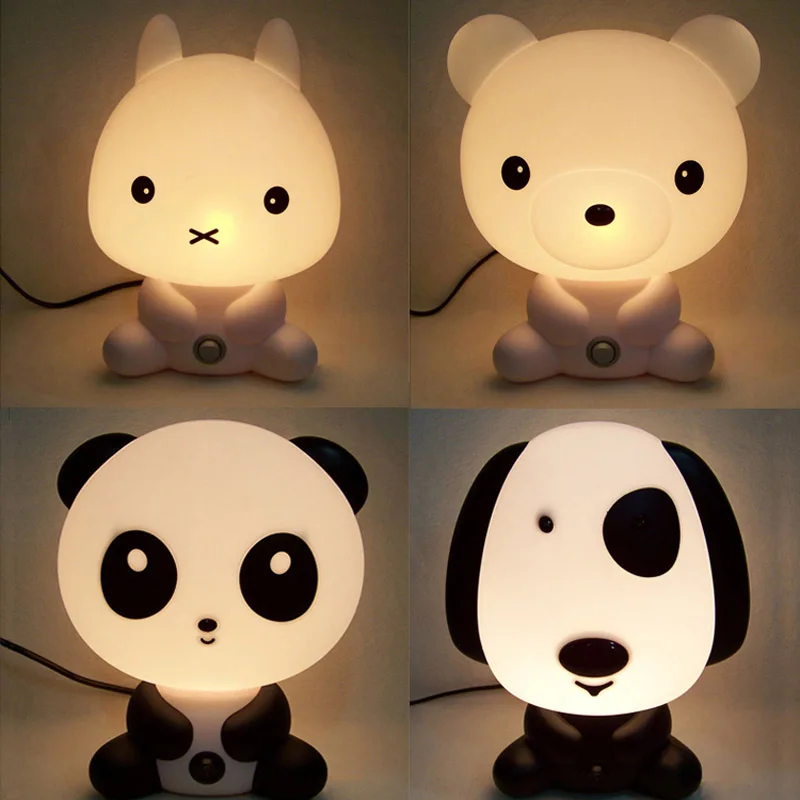 Pretty Cute Panda Cartoon Animal Night Light Kids Bed Desk Table Lamp Night Sleeping led night lamp Chrismas Gift EU Plug
Pretty Cute Panda Cartoon Animal Night Light Kids Bed Desk Table Lamp Night Sleeping led night lamp Chrismas Gift EU Plug