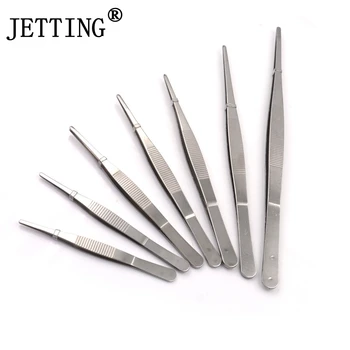 Stainless Steel Tweezers 12.5cm/14cm/16cm/18cm/20cm/25cm/30cm Medical Dental Precision Long Straight Forceps Tweezers
Stainless Steel Tweezers 12.5cm/14cm/16cm/18cm/20cm/25cm/30cm Medical Dental Precision Long Straight Forceps Tweezers