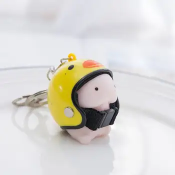 Cute Cartoon Bear Panda Helmet Keychain Cure Decor Gift Funny Toy Keyring Car Decoration
Cute Cartoon Bear Panda Helmet Keychain Cure Decor Gift Funny Toy Keyring Car Decoration