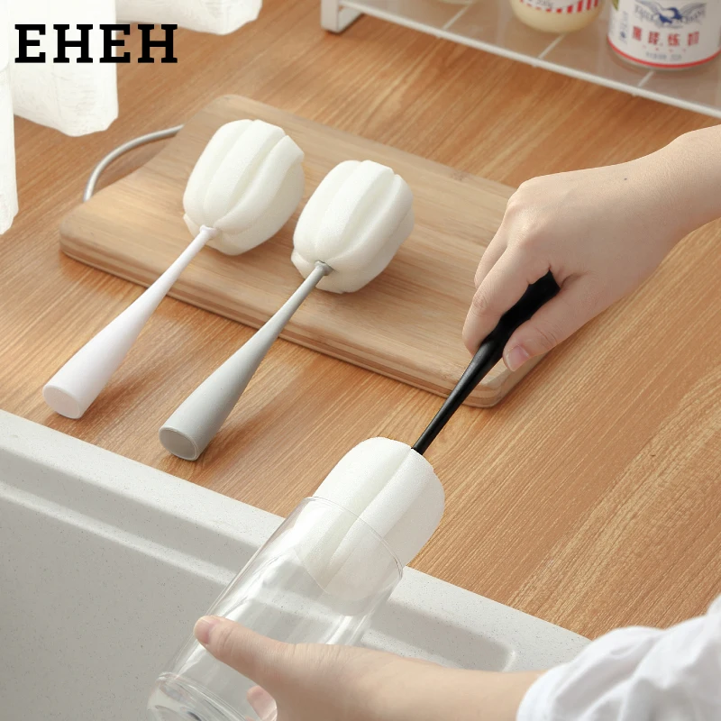 EHEH 1PC Multifunction decontamination long handle standable cup brush sponge hand removable clean Glass Porcelain bottles cups
EHEH 1PC Multifunction decontamination long handle standable cup brush sponge hand removable clean Glass Porcelain bottles cups