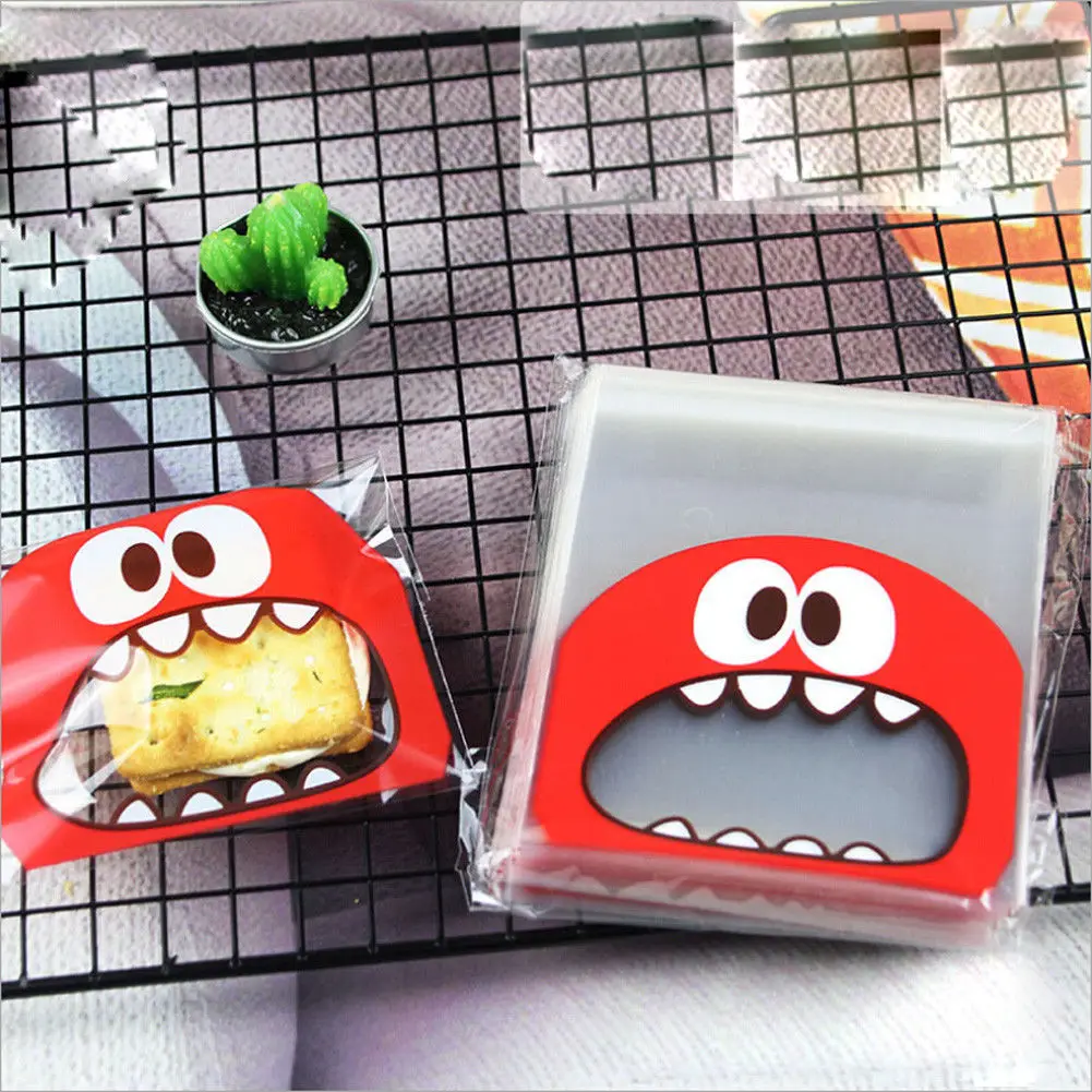 100Pcs Transparent Self Seal Adhesive Bags Cartoon Candy Cookie Plastic Bags New Green Pink Red Yellow
100Pcs Transparent Self Seal Adhesive Bags Cartoon Candy Cookie Plastic Bags New Green Pink Red Yellow