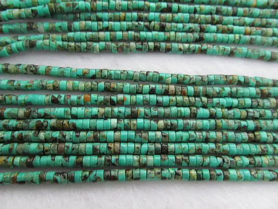2strands 4x2mm African Turquoise Gemstone heishi Slice Rondelle Loose beads Turquoise Beads
2strands 4x2mm African Turquoise Gemstone heishi Slice Rondelle Loose beads Turquoise Beads