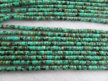 2strands 4x2mm African Turquoise Gemstone heishi Slice Rondelle Loose beads Turquoise Beads
2strands 4x2mm African Turquoise Gemstone heishi Slice Rondelle Loose beads Turquoise Beads