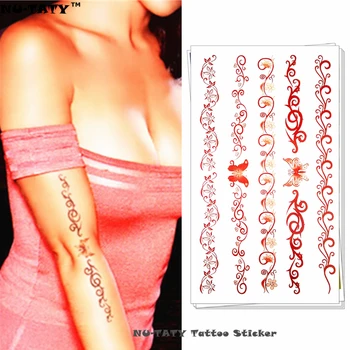 Nu-TATY Bronze Butterfly Temporary Tattoo Body Art Arm Flash Tattoo Stickers 17*10cm Waterproof Fake Henna Painless Sticker
Nu-TATY Bronze Butterfly Temporary Tattoo Body Art Arm Flash Tattoo Stickers 17*10cm Waterproof Fake Henna Painless Sticker