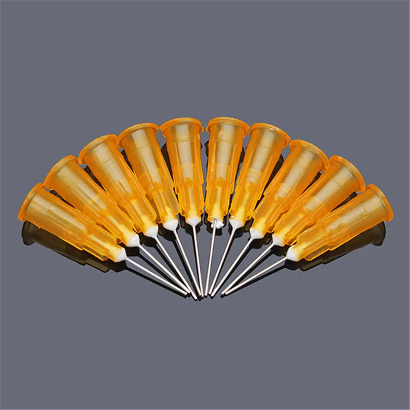 10pcs 0.25mm Dispensing Needles Tips For Glue Liquid Dispenser Syringe Injector Universal Blunt Yellow Tip For Welding Fluxes
10pcs 0.25mm Dispensing Needles Tips For Glue Liquid Dispenser Syringe Injector Universal Blunt Yellow Tip For Welding Fluxes