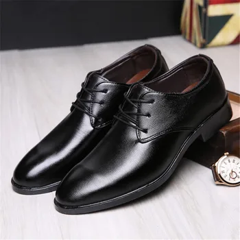 2019 new Fashion Men Business Dress Loafers Pointy Black Shoes Oxford Breathable Formal Wedding ShoesToe Dance office shoes
2019 new Fashion Men Business Dress Loafers Pointy Black Shoes Oxford Breathable Formal Wedding ShoesToe Dance office shoes