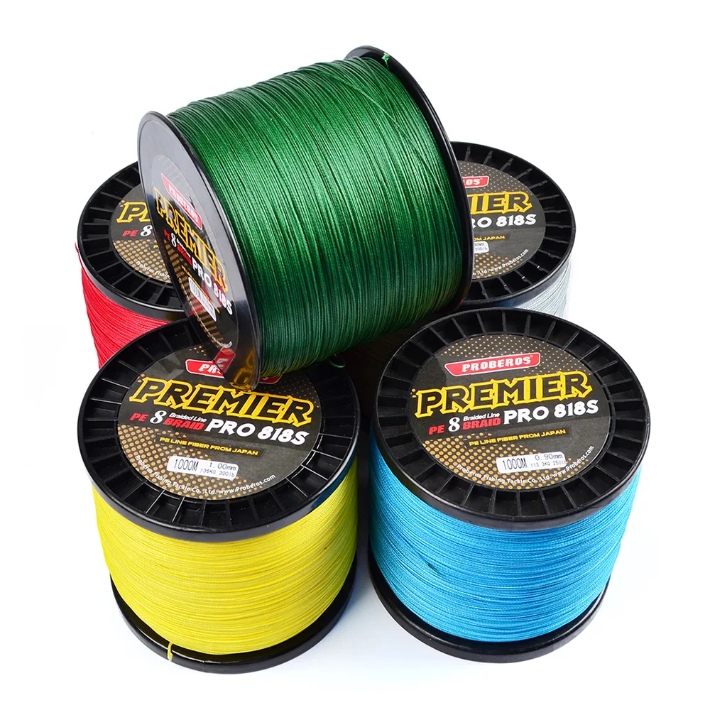 300m/500m/1000m Fishing Line 4&8 Strands Red/Green/Grey/Yellow/Blue High Visibility Braid Line For Fishing Floating Line
300m/500m/1000m Fishing Line 4&8 Strands Red/Green/Grey/Yellow/Blue High Visibility Braid Line For Fishing Floating Line