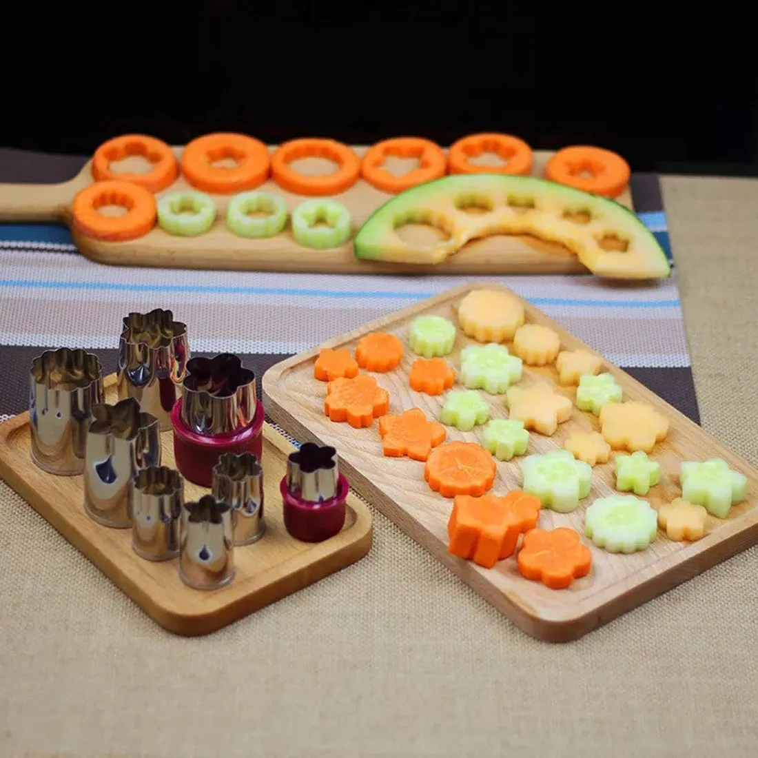 Best 8pcs/Set Stainless Steel Puzzle Fruit Vegetable Cutter Kitchen Tools Flower Shape Fondant Pastry Mould
Best 8pcs/Set Stainless Steel Puzzle Fruit Vegetable Cutter Kitchen Tools Flower Shape Fondant Pastry Mould