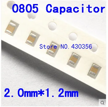 Free shipping 0805 SMD capacitor 22p 47p 100p 220p 330p 470p 1nf 2.2nf 4.7nf 10nf 104 105 106 10UF 1UF 0.1UF 100NF 50V 200pcs
Free shipping 0805 SMD capacitor 22p 47p 100p 220p 330p 470p 1nf 2.2nf 4.7nf 10nf 104 105 106 10UF 1UF 0.1UF 100NF 50V 200pcs