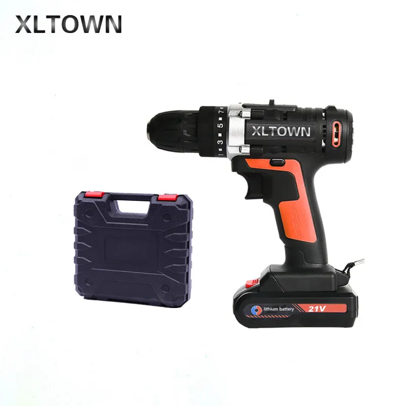 XLTOWN21v multi-function cordless electric screwdriver with plastic box high-power rechargeable lithium battery drill power tool
XLTOWN21v multi-function cordless electric screwdriver with plastic box high-power rechargeable lithium battery drill power tool
