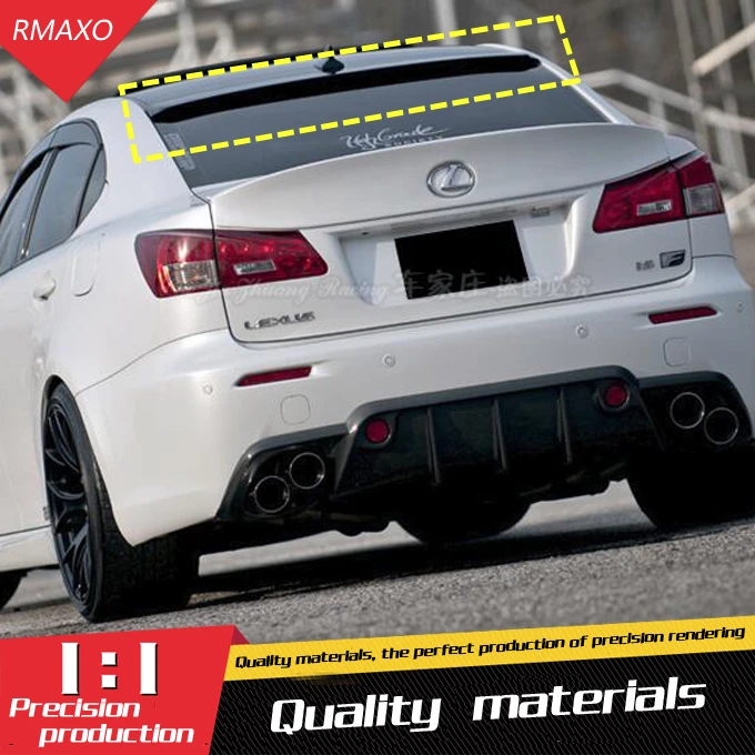 For Lexus IS250 IS300 IS350 ROOF Spoiler 2007-2013 ABS Material Car Rear Wing Primer Color Rear Spoiler For Lexus IS350 Spoiler
For Lexus IS250 IS300 IS350 ROOF Spoiler 2007-2013 ABS Material Car Rear Wing Primer Color Rear Spoiler For Lexus IS350 Spoiler
