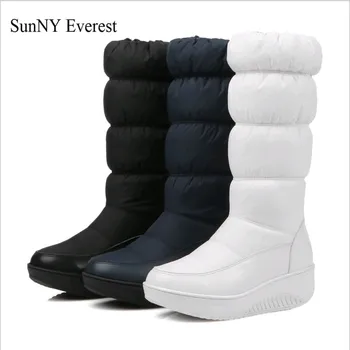 SunNY Everest shoes woman winter plush mid-calf zip snow boots Med4.8cm PUboots women black white blue35-44 us12 13
SunNY Everest shoes woman winter plush mid-calf zip snow boots Med4.8cm PUboots women black white blue35-44 us12 13