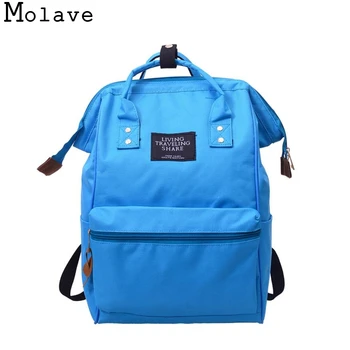 MOLAVE backpack new high quality fashion Unisex Solid Travel Double Shoulder Zipper School Bag backpack laptop JAN4
MOLAVE backpack new high quality fashion Unisex Solid Travel Double Shoulder Zipper School Bag backpack laptop JAN4