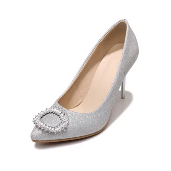 2018 spring pointed sequins cloth ultra shallow mouth - 48 30 yards with diamond bride shoes 18320
2018 spring pointed sequins cloth ultra shallow mouth - 48 30 yards with diamond bride shoes 18320