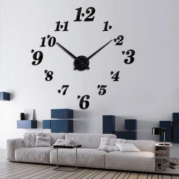 Circular new arrive single Face diy quartz wall clock home decoration Corridor wall sticker mirror effect Brief style still life
Circular new arrive single Face diy quartz wall clock home decoration Corridor wall sticker mirror effect Brief style still life