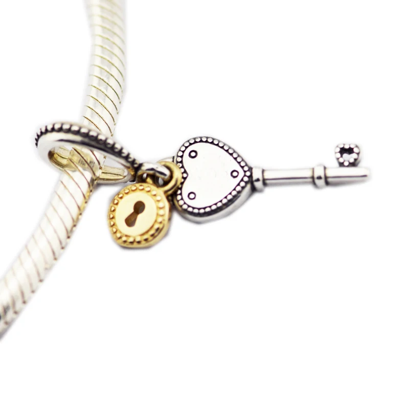 Key Charms Bead With Gold Fit Silver Charm Bracelet & Necklace 925 Silver Jewelry For Women Bracelet DIY New HOT
Key Charms Bead With Gold Fit Silver Charm Bracelet & Necklace 925 Silver Jewelry For Women Bracelet DIY New HOT