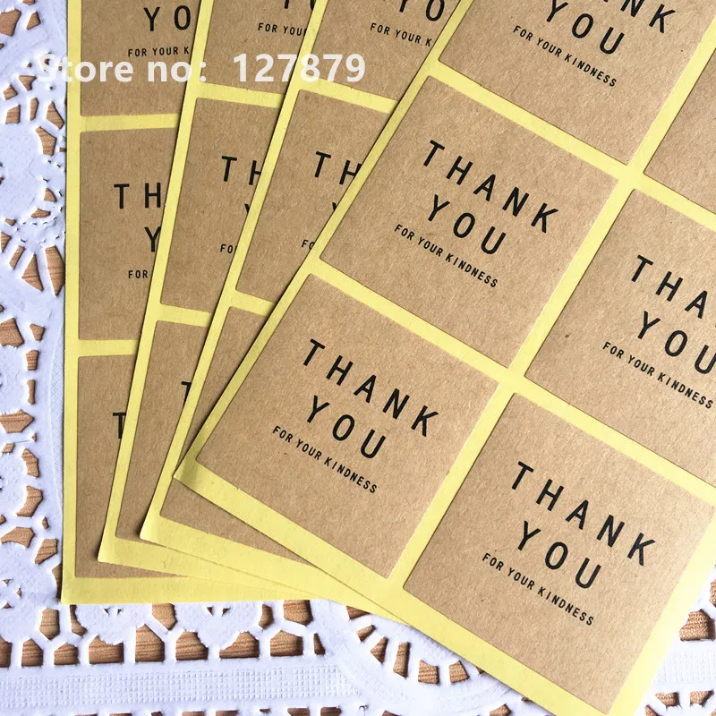 New Arrival 420Pcs/lot Square 4cm Thank you Circle Handmade Cake Packaging Sealing Label Kraft Sticker Baking DIY Gift Stickers
New Arrival 420Pcs/lot Square 4cm Thank you Circle Handmade Cake Packaging Sealing Label Kraft Sticker Baking DIY Gift Stickers