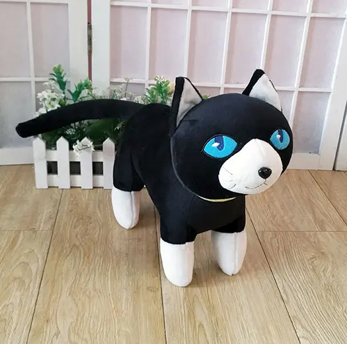 Persona 5 the Animation plush toy black cat Morgana Mona anime figure cosplay plush doll 35cm high quality pillow
Persona 5 the Animation plush toy black cat Morgana Mona anime figure cosplay plush doll 35cm high quality pillow