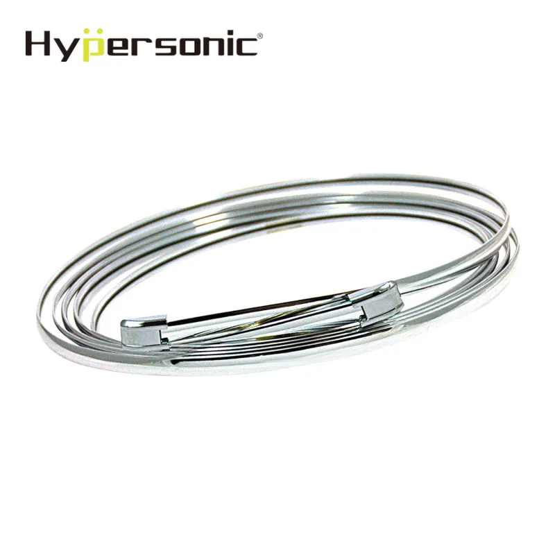 Hypersonic 8mm Width Length 3Meter Shinning Silver Accent Molding Decision Stylish
Hypersonic 8mm Width Length 3Meter Shinning Silver Accent Molding Decision Stylish