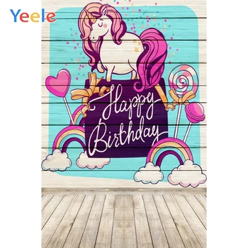 Yeele Unicorn Birthday Sweetie Dreamlike Customized Photography Backdrops Personalized Photographic Backgrounds For Photo Studio
Yeele Unicorn Birthday Sweetie Dreamlike Customized Photography Backdrops Personalized Photographic Backgrounds For Photo Studio