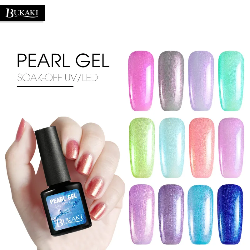 BUKAKI Pure Pearl Nail Polish Colors UV Glitter Nail Polish Gel Lacquer Hybrid Varnishes Sugar Need Top Base Coat
BUKAKI Pure Pearl Nail Polish Colors UV Glitter Nail Polish Gel Lacquer Hybrid Varnishes Sugar Need Top Base Coat