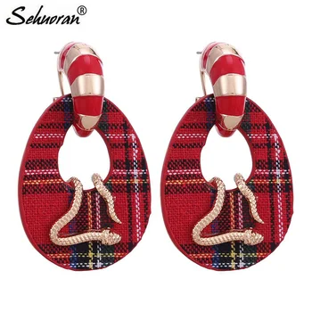 Sehuoran Oorbellen Leather Pendientes Drop Earrings For Women Fashion Dangle Earrings Jewelry Brincos New Year Christmas Gifts
Sehuoran Oorbellen Leather Pendientes Drop Earrings For Women Fashion Dangle Earrings Jewelry Brincos New Year Christmas Gifts