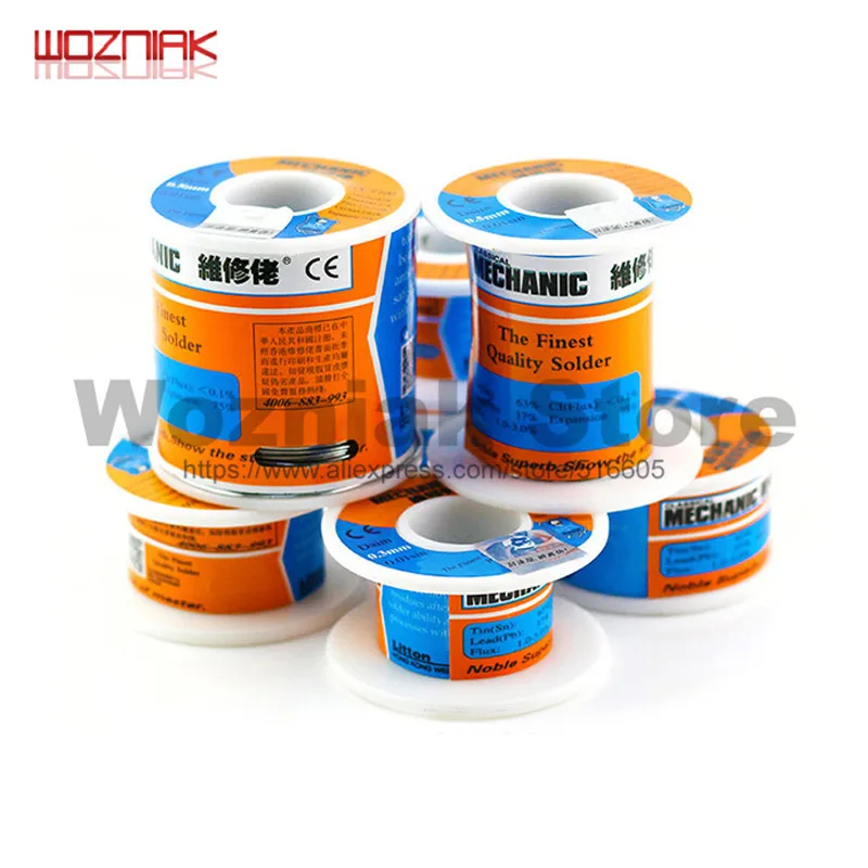 HK MECHANIC Original Rosin solder wire Welding line tools Standing solder for electric soldering iron
HK MECHANIC Original Rosin solder wire Welding line tools Standing solder for electric soldering iron