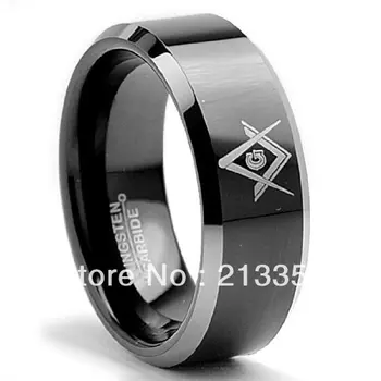 E&C JEWELRY Free Shipping! Wholesales Price!USA Hot Selling Tungsten Carbide 8MM Black Freemason Masonic Elegant A Wedding Ring
E&C JEWELRY Free Shipping! Wholesales Price!USA Hot Selling Tungsten Carbide 8MM Black Freemason Masonic Elegant A Wedding Ring