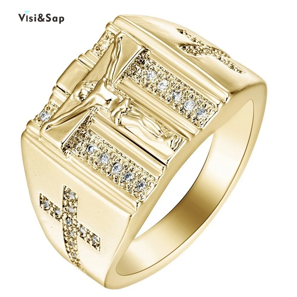visisap Jesus Christ cross ring Christianity gifts rings for women men fashion accessories lord jewelry size 6-13 B2358
visisap Jesus Christ cross ring Christianity gifts rings for women men fashion accessories lord jewelry size 6-13 B2358