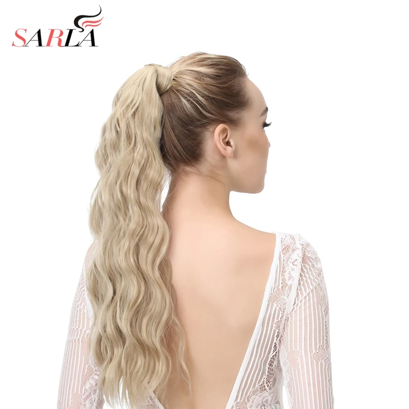 SARLA 22'' Kinky Straight Synthetic Ponytail Extensions Clip-in Pony Tail Natural Hair Extension Heat Resistant Hair Pieces P009
SARLA 22'' Kinky Straight Synthetic Ponytail Extensions Clip-in Pony Tail Natural Hair Extension Heat Resistant Hair Pieces P009
