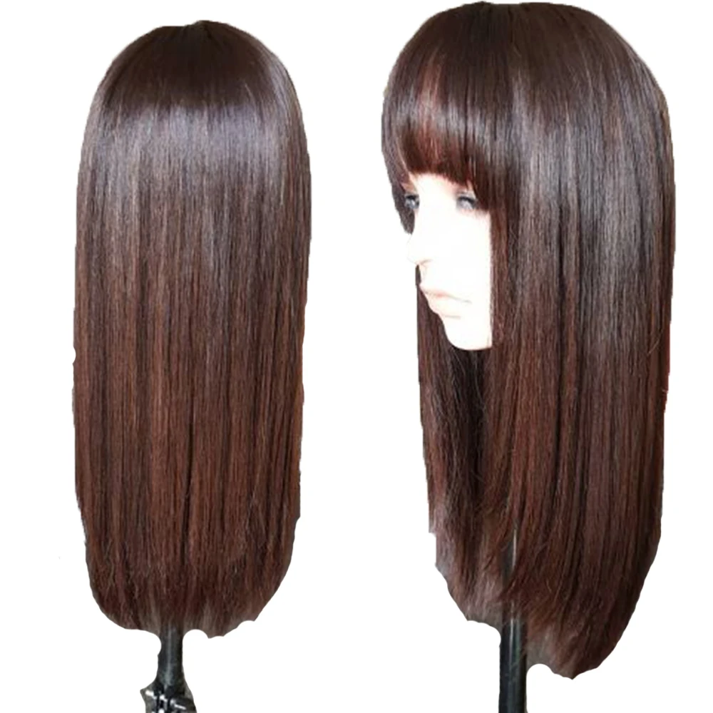 Eversilky Highlights 4 360 Lace Frontal Human Hair Wigs With Bangs For Black Women Brazilian Straight Lace Front Wig Remy Hair
Eversilky Highlights 4 360 Lace Frontal Human Hair Wigs With Bangs For Black Women Brazilian Straight Lace Front Wig Remy Hair