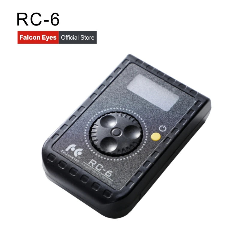 Falcon Eyes Remote Control RC-6 Rotary Control For Led Photo Camera Video RX-12TD RX-18TD & SO-28TD/48TD/68TD Soft Light
Falcon Eyes Remote Control RC-6 Rotary Control For Led Photo Camera Video RX-12TD RX-18TD & SO-28TD/48TD/68TD Soft Light