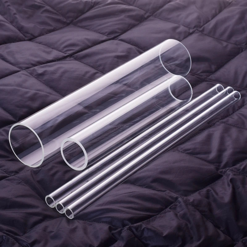 

1 pcs high borosilicate glass tube,Outer diameter 113mm,Thk. 5mm,L. 500mm/1000mm,High temperature resistant glass tube