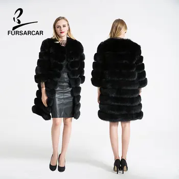 FURSARCAR Women Natural Fox Fur Coat Winter Detachable Fur Jacket For Female 90cm Long Warm Thick Natural Real Fur C0304
FURSARCAR Women Natural Fox Fur Coat Winter Detachable Fur Jacket For Female 90cm Long Warm Thick Natural Real Fur C0304