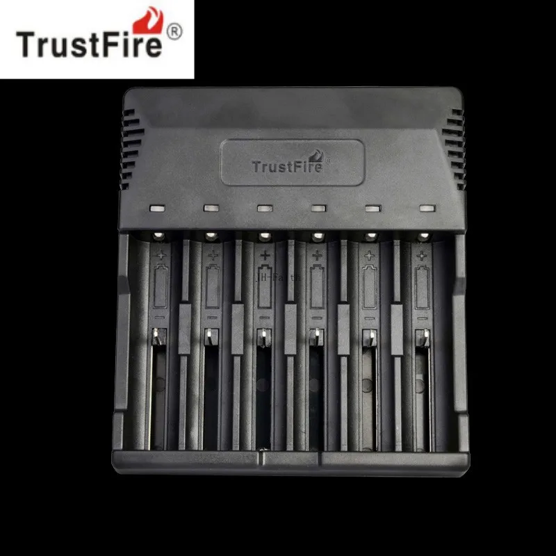 

Trustfire TR-012 Universal Digicharger Intelligent Battery Charger With 6 Slot for 18650/18350/16340/14500/AA/AAA