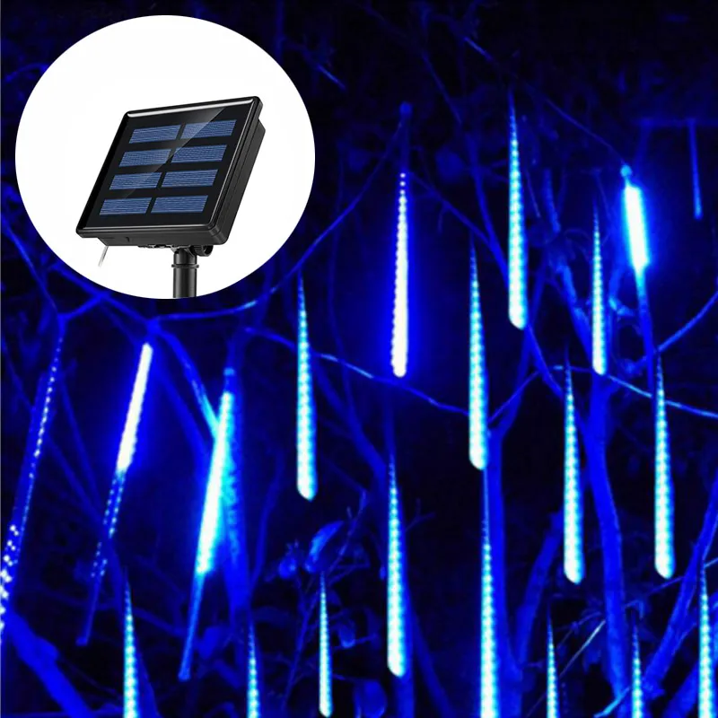 30cm 144 LED Solar Light Meteor Shower Falling Rain Drop Snow Fall Xmas String Lights,Decoration Holiday Outdoor tree
30cm 144 LED Solar Light Meteor Shower Falling Rain Drop Snow Fall Xmas String Lights,Decoration Holiday Outdoor tree