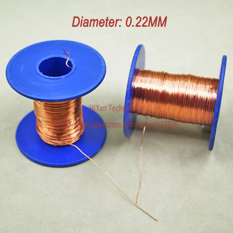 (100Grams/lot) Polyurethane Enameled Copper Wire Diameter 0.22MM Varnished Copper Wires QA-1/155 2UEW Transformer Wire Jumper
(100Grams/lot) Polyurethane Enameled Copper Wire Diameter 0.22MM Varnished Copper Wires QA-1/155 2UEW Transformer Wire Jumper