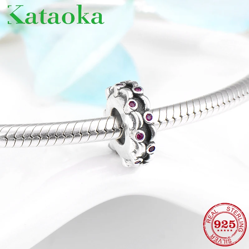 925 Sterling Silver Rose red CZ Ornament with Silica gel Spacer Diy Beads Fit Original Pandora Charms Bracelet fashion Jewelry
925 Sterling Silver Rose red CZ Ornament with Silica gel Spacer Diy Beads Fit Original Pandora Charms Bracelet fashion Jewelry