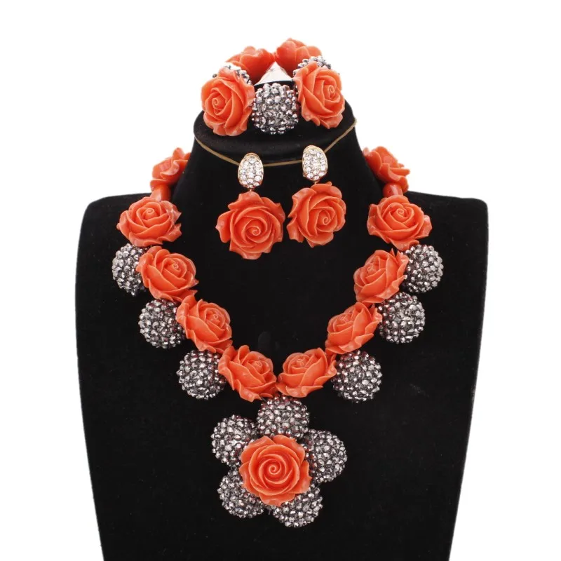 Dudo Jewelry African Balls Orange Coral Flower Beads Nigerian Wedding Dubai Necklace Jewelry Set Free Shipping 2019 New
Dudo Jewelry African Balls Orange Coral Flower Beads Nigerian Wedding Dubai Necklace Jewelry Set Free Shipping 2019 New
