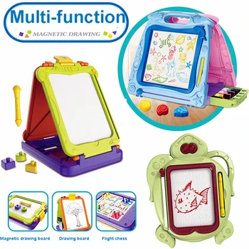 Three In One Three-dimensional Color Writing Board Early Childhood Puzzle Toy Children Magnetic Drawing Board Painting Graffiti
Three In One Three-dimensional Color Writing Board Early Childhood Puzzle Toy Children Magnetic Drawing Board Painting Graffiti