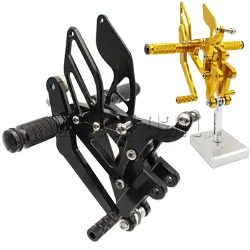 Motorcycle Adjustable Rear set Aluminum Foot Pegs Footrests Rearsets For 2003-2005 Yamaha YZF R6 YZF-R6 03 04 05
Motorcycle Adjustable Rear set Aluminum Foot Pegs Footrests Rearsets For 2003-2005 Yamaha YZF R6 YZF-R6 03 04 05