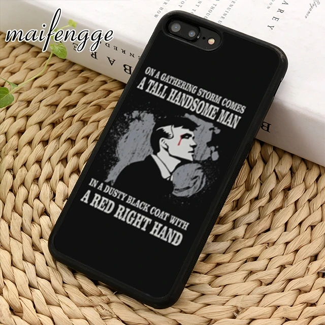 maifengge Peaky Blinders Coque TPU phone Case cover For iPhone 6 6S 7 8 X XR XS max 5 5S Samsung Galaxy S5 S6 S7 edge S8 S9 Plus
maifengge Peaky Blinders Coque TPU phone Case cover For iPhone 6 6S 7 8 X XR XS max 5 5S Samsung Galaxy S5 S6 S7 edge S8 S9 Plus