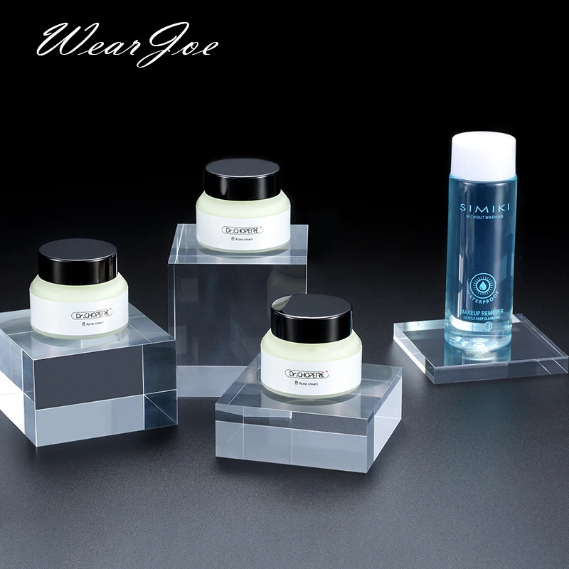 Square Acrylic Solid Display Cube Riser Pedestal Block Shop Retail Skin Care Cosmetic Jar Jewelry Stand Rack For Window Cabinet
Square Acrylic Solid Display Cube Riser Pedestal Block Shop Retail Skin Care Cosmetic Jar Jewelry Stand Rack For Window Cabinet