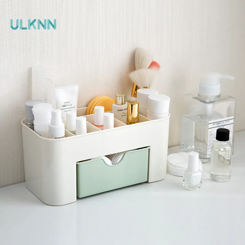 Compartment Box with Drawer for Cosmetic Brush Jewelry Plastic Desktop Storage Box Multi-function for Bathroom/Living Room
Compartment Box with Drawer for Cosmetic Brush Jewelry Plastic Desktop Storage Box Multi-function for Bathroom/Living Room