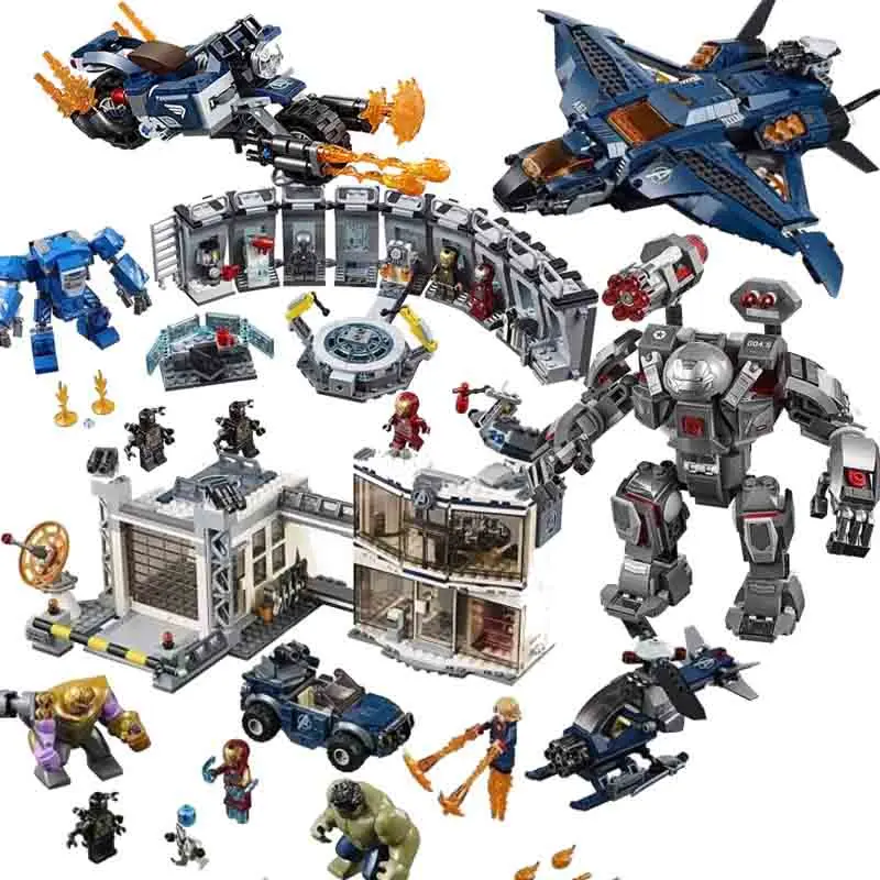 Avengers 4 Legoings Marvel Avenger Endgame Figures 2 Super Heroes End Game Iron Man Thanos Spiderman Batman Building Blocks Toys
Avengers 4 Legoings Marvel Avenger Endgame Figures 2 Super Heroes End Game Iron Man Thanos Spiderman Batman Building Blocks Toys