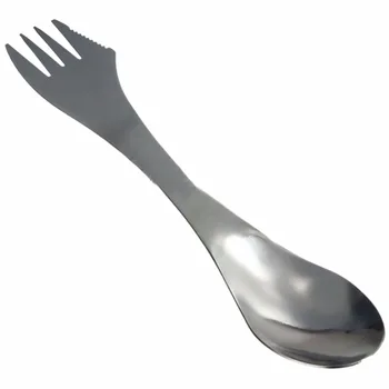 1Pcs 3 in 1 Knife Fork Spoon Outdoor Tableware Multi Function Stainless Steel Spork Camping Hiking Picnic Utensils Combo
1Pcs 3 in 1 Knife Fork Spoon Outdoor Tableware Multi Function Stainless Steel Spork Camping Hiking Picnic Utensils Combo