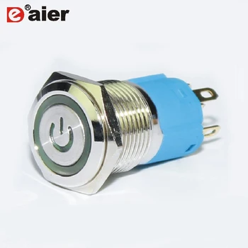 40PCS LAS3-16F-11EPM 16mm Momentary Ring light Push Button Switch With Power Light
40PCS LAS3-16F-11EPM 16mm Momentary Ring light Push Button Switch With Power Light