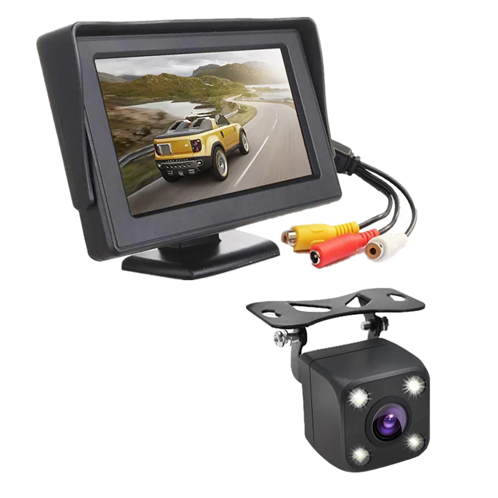 High Quality 4.3 Inch Car Reverse Display Monitor PAL/NTSC Foldable Monitor TFT LCD Screen With Car Rear View Camera
High Quality 4.3 Inch Car Reverse Display Monitor PAL/NTSC Foldable Monitor TFT LCD Screen With Car Rear View Camera