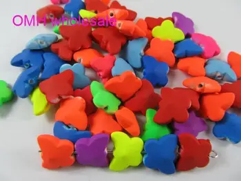 OMH wholesale 100PCS 7x12x14mm Fashion Yellow Bule Mix colors DIY Acrylic Plastic butterfly Jewelry accessories ZL619
OMH wholesale 100PCS 7x12x14mm Fashion Yellow Bule Mix colors DIY Acrylic Plastic butterfly Jewelry accessories ZL619