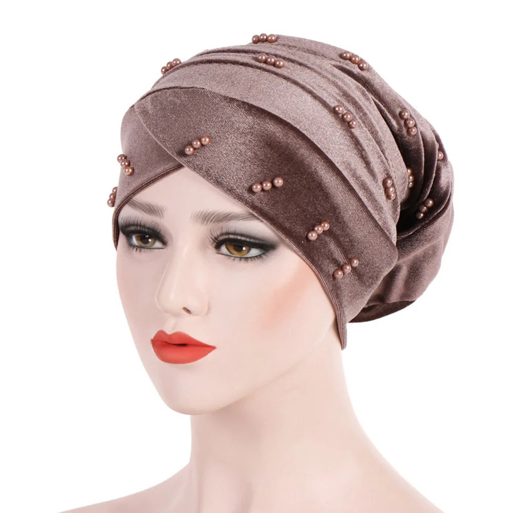 Winter Velvet Hat Women Turban Female Beading Cancer Chemo Beanie India Hat Muslim Hats Lady Tail Cap European Rasta Hats
Winter Velvet Hat Women Turban Female Beading Cancer Chemo Beanie India Hat Muslim Hats Lady Tail Cap European Rasta Hats